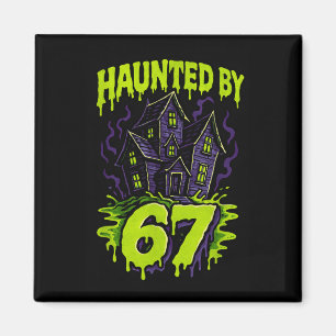 67 Meme Parents Halloween Costume Brain Rot 6-7 Si Magnet