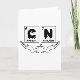 67 Meme Science Chemistry Funny Pumpkin Art Nerd J Card