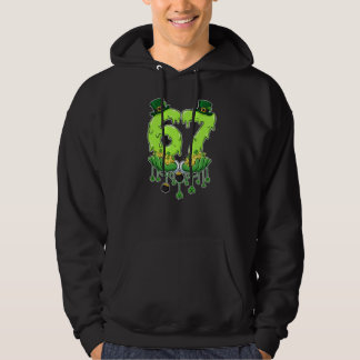 67 Meme Shamrocks Six Seven Shamrocks 6-7 St Patri Hoodie