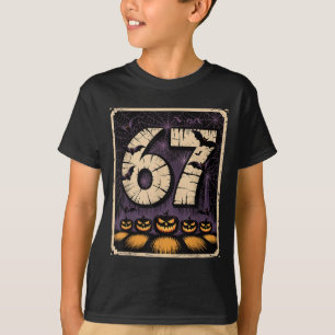 67 Meme Shirt _ Six Seven Funny Halloween Design