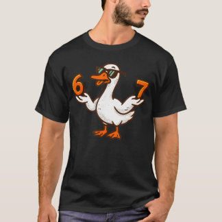 67 Meme Silly Goose 6 7 Funny Si Seven 67 Gen Alph T-Shirt