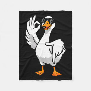 67 Meme Silly Goose 6 7 Funny Six Seven 6-7 Gen Al Fleece Blanket