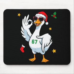 67 Meme Silly Goose 6 7 Funny Six Seven Christmas  Mouse Pad