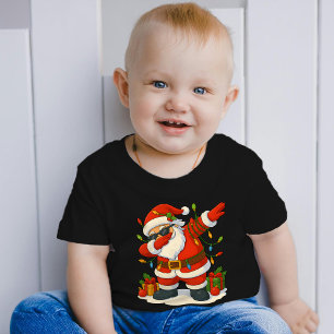 67 Meme Six Seven Bruh Funny Christmas 6 7 Baby T-Shirt