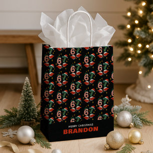 67 Meme Six Seven Christmas Kids Name Medium Gift Bag