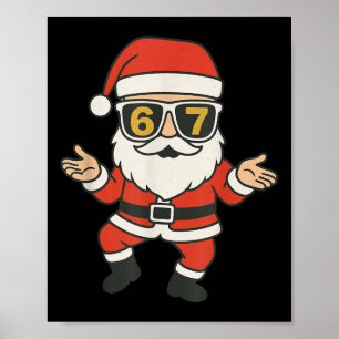 67 Meme Six Seven Dance Kids Men Boys Girls Christ Poster