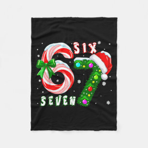 67 Meme Six Seven For Kids Women Men Boys Girls Ch Fleece Blanket