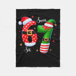 67 Meme Six Seven For Kids Women Men Boys Girls Ch Fleece Blanket