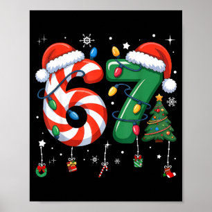 67 Meme Six Seven For Kids Women Men Boys Girls Ch Poster