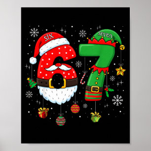 67 Meme Six Seven For Kids Women Men Boys Girls Ch Poster