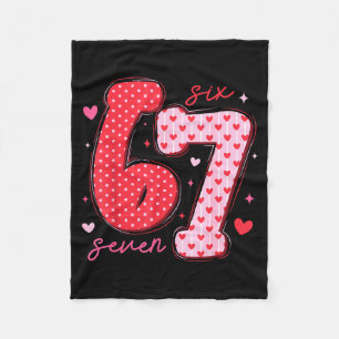 67 Meme Six Seven For Kids Women Men Boys Girls Va Fleece Blanket