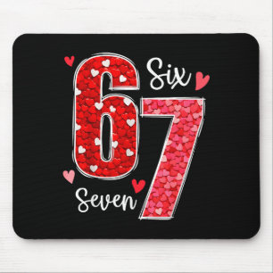 67 Meme Six Seven For Kids Women Men Boys Girls Va Mouse Pad
