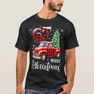 67 Meme Six Seven Funny Christmas Meme Slang Women T-Shirt
