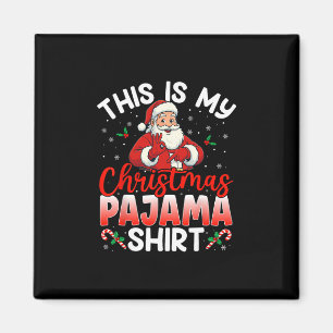 67 Meme Six Seven Funny Christmas Pajamas Santa Sh Magnet