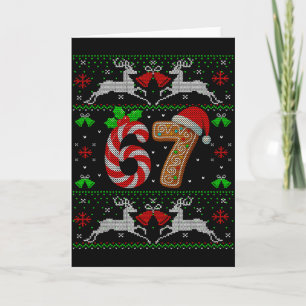 67 Meme Six Seven Funny Ugly Christmas Xmas Sweate Card