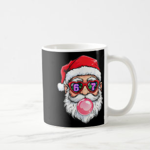67 Meme Six Seven Number 6-7 6 7 Funny Santa Xmas  Coffee Mug