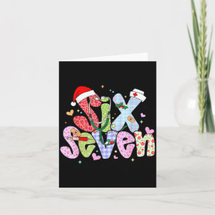 67 Meme Six Seven Nurse Christmas Funny Nursing Wo Card