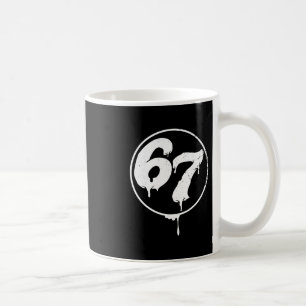 67 Meme Six Seven Urn Graffiti Style Coffee Mug