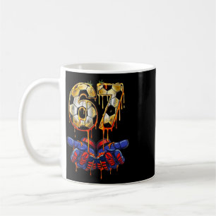 67 Meme Soccer Goalkeeper Gloves Gen Alpha Drip Si Coffee Mug