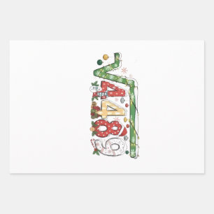 67 Meme Square Root 4489 Six Seven Math Christmas Wrapping Paper Sheet