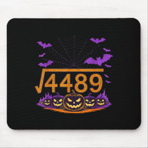 67 Meme Square Root 4489 Slang Math Halloween Cost Mouse Pad