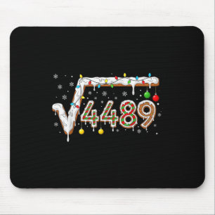 67 Meme Square Root 4489 Slang Math Teacher Funny Mouse Pad