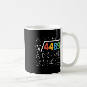 67 Meme Square Root 4489 Slang Six Seven Math Teac Coffee Mug