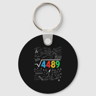 67 Meme Square Root 4489 Slang Six Seven Math Teac Key Ring