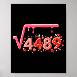67 Meme Square Root 4489 Slang Valentine Math Teac Poster