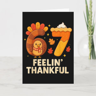 67 Meme Thanksgiving Turkey Day Funny Holiday Six Card