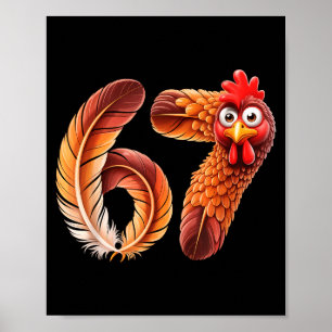 67 Meme Thanksgiving Turkey Day Funny Holiday Six Poster