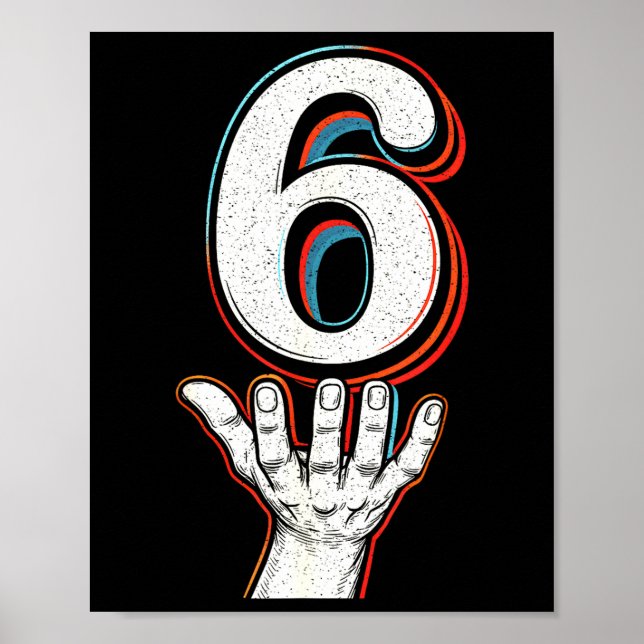 67 Meme Trendy Couple Matching Halloween Funny Six Poster (Front)