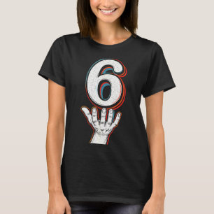 67 Meme Trendy Couple Matching Halloween Funny Six T-Shirt