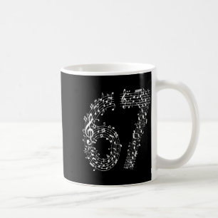 67 Music Meme Six Seven Music Teacher Musician Coffee Mug