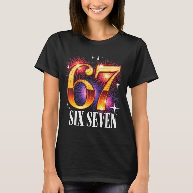 67 New Years Eve Party Pajama Shirt 6 7 Meme 67 20 (Front)