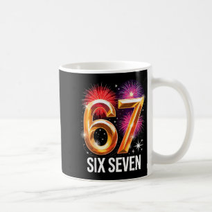 67 New Years Eve Party Pajama Shirt 6 7 Meme 67 20 Coffee Mug