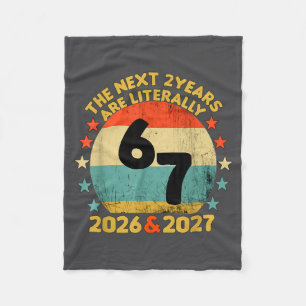 67 Nye 2026 Funny Boys Kids New Years Eve Party 6  Fleece Blanket