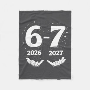 67 Nye 2026 Funny Boys Kids New Years Eve Party 6  Fleece Blanket