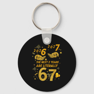 67 Nye 2026 Funny Boys Kids New Years Eve Party 6 Key Ring