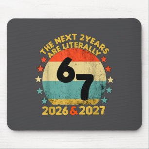 67 Nye 2026 Funny Boys Kids New Years Eve Party 6  Mouse Pad