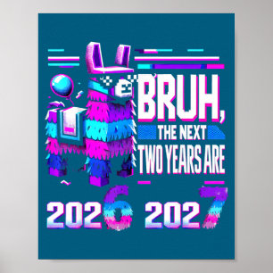 67 Nye 2026 Funny Llama Nata New Years Eve Party 6 Poster