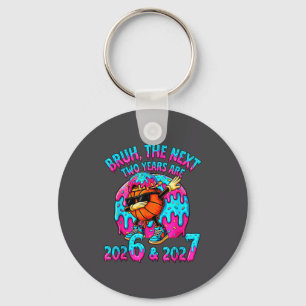 67 Nye 2026 Funny New Year's Eve Party 6 7 Meme Bo Key Ring