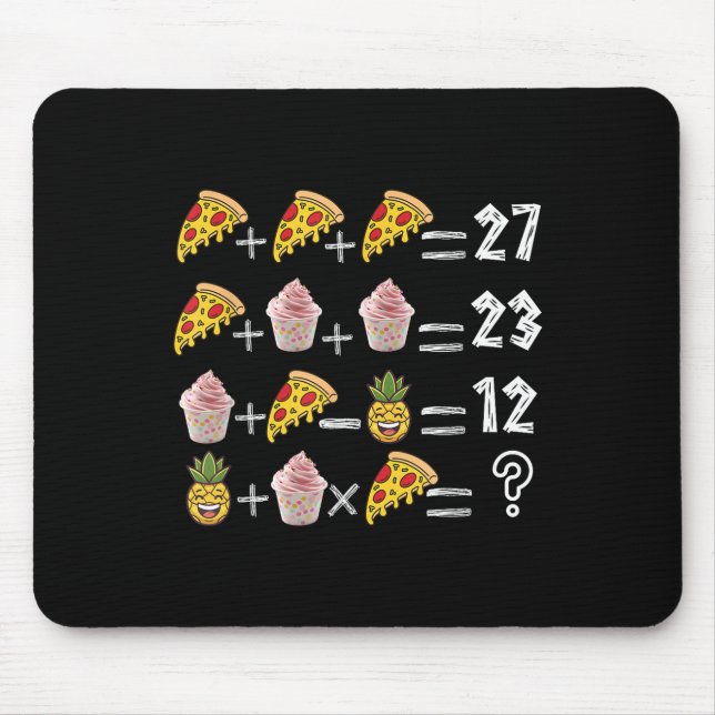 67 Order Operations Math Pemdas Funny Teacher Meme Mouse Pad (Front)
