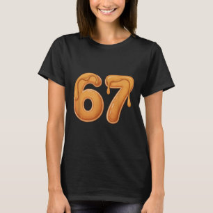 67 Pancake Meme Funny Six Seven Slang T-Shirt