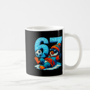 67 Penguin Soccer Funny Winter Meme Gift _2  Coffee Mug