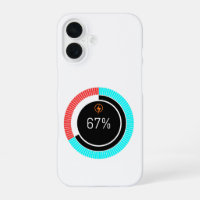 67 Percent Charged Aura Brainrot Funny Meme Phone 