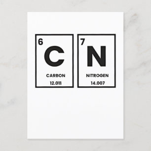 67 Periodic Table Element Chemistry Mason Meme Invitation Postcard