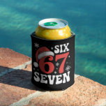 67 Santa Hat Christmas Six Seven Funny Sayings Can Cooler<br><div class="desc">67 Santa Hat Christmas Six Seven Funny Sayings</div>