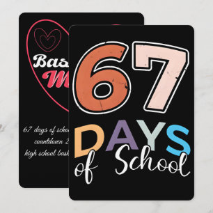 67 School Days, Basketball Mum Journey 2026 Holiday Card