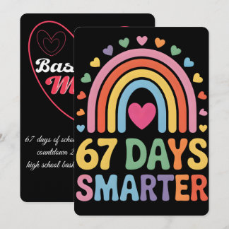 67 School Days, Basketball Mum Journey 2026 Holiday Card